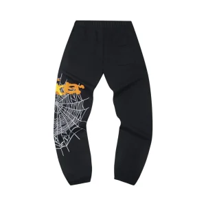 Sp5der Logo Black Sweatpant