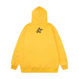 Sp5der OG Web Hoodie Yellow